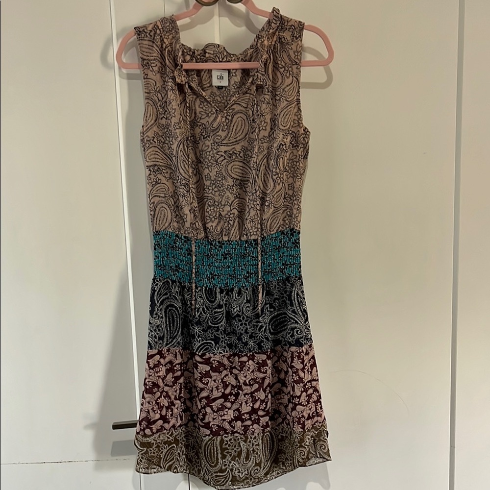 Cabi Small Summer Bohemian Sexy Dress